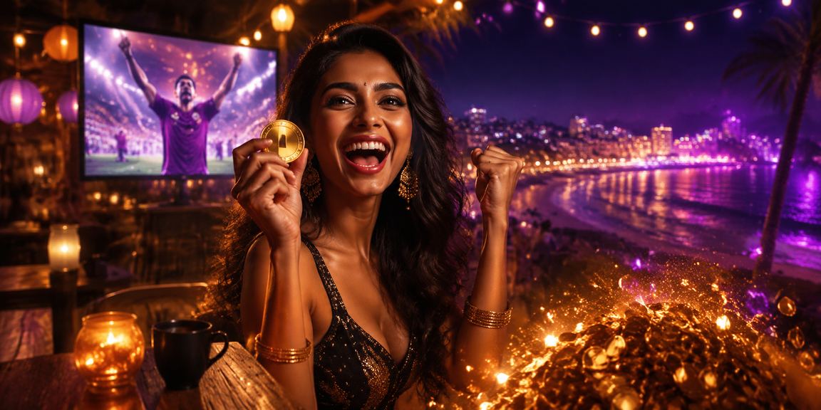 Exciting lottery ticket buying scene in India